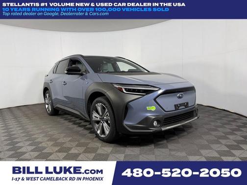 Harbor Mist Gray Pearl 2023 Subaru Solterra Limited