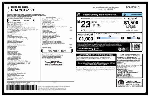 2023 Dodge Charger GT