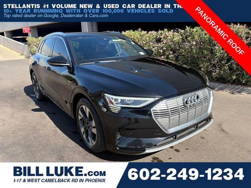 Brilliant Black 2022 Audi e-tron Premium