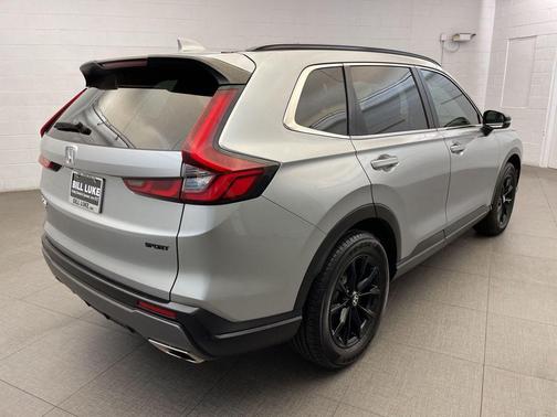 Lunar Silver Metallic 2024 Honda CR-V Hybrid Sport AWD