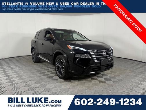 Super Black 2026 Nissan Rogue Platinum