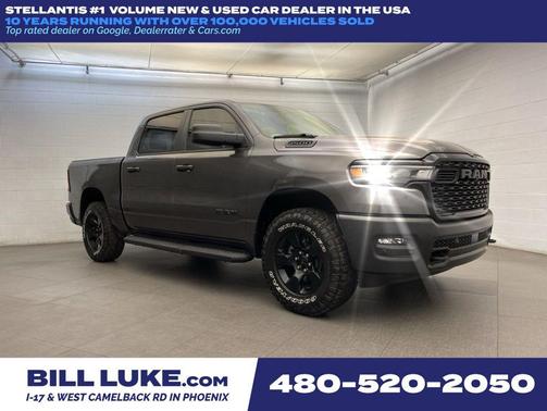 Granite Crystal Metallic Clearcoat 2026 RAM 1500 Warlock Crew Cab 4x4 5'7' Box