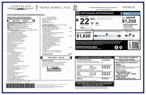 2017 Chrysler Pacifica Touring-L
