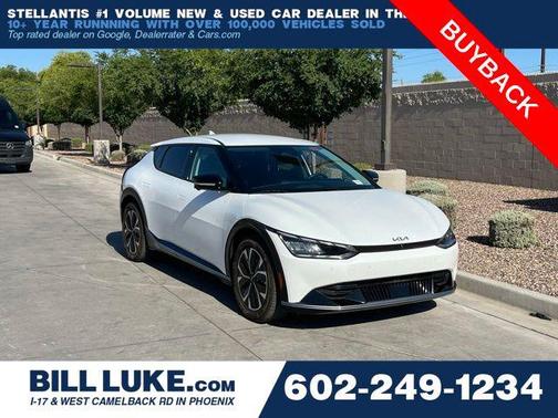 Snow White Pearl 2024 Kia EV6 Wind