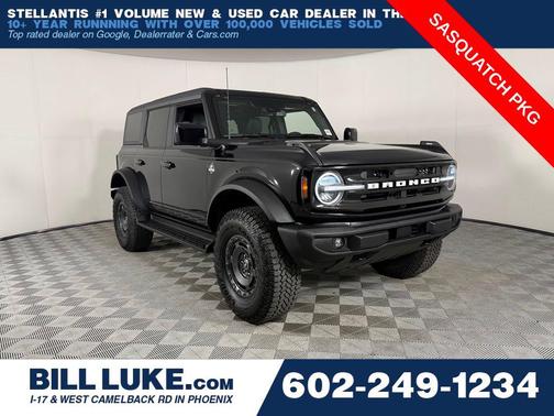 Shadow Black 2025 Ford Bronco Outer Banks