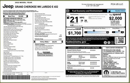 2022 Jeep Grand Cherokee Laredo