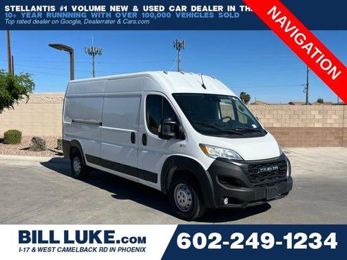 Bright White Clearcoat 2023 RAM ProMaster 2500 High Roof