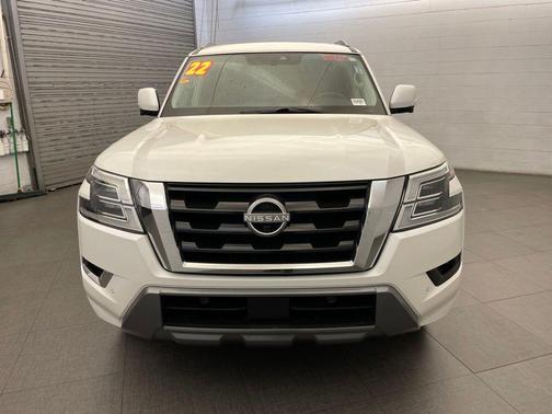Aspen White Tricoat 2022 Nissan Armada SL 2WD