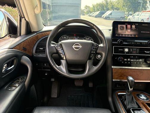 Aspen White Tricoat 2022 Nissan Armada SL 2WD