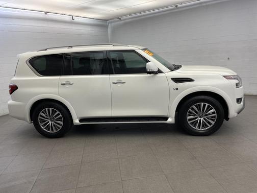 Aspen White Tricoat 2022 Nissan Armada SL 2WD