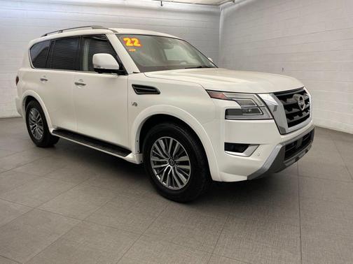 Aspen White Tricoat 2022 Nissan Armada SL 2WD