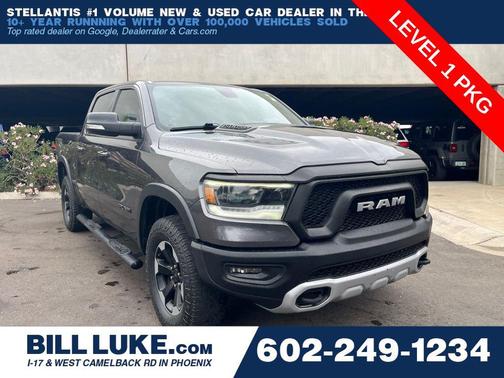 Granite Crystal Metallic Clearcoat 2020 RAM 1500 Rebel