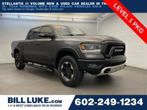 Granite Crystal Metallic Clearcoat 2020 RAM 1500 Rebel