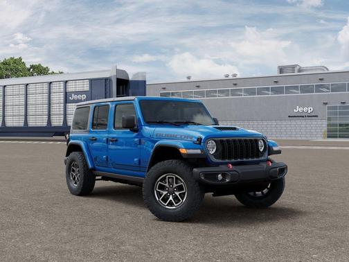 Hydro Blue Pearlcoat 2026 Jeep Wrangler Rubicon