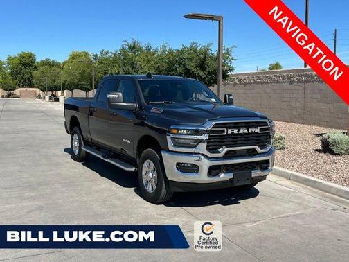 Blue Metallic 2025 RAM 2500 Big Horn Crew Cab 4x4 6'4' Box