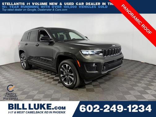 Rocky Mountain Pearlcoat 2024 Jeep Grand Cherokee Overland