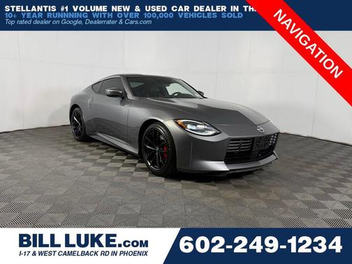 Gun Metallic 2025 Nissan Z Performance Manual Transmission