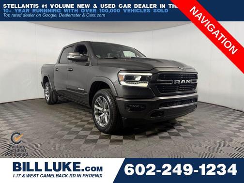 Granite Crystal Metallic Clearcoat 2021 RAM 1500 Laramie