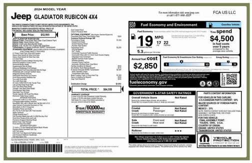 2024 Jeep Gladiator Rubicon
