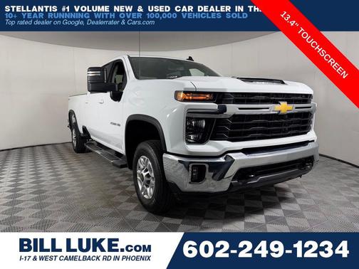 Summit White 2025 Chevrolet Silverado 2500 LT