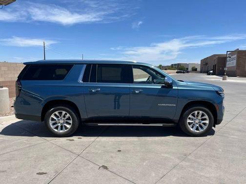 Lakeshore Blue Metallic 2025 Chevrolet Suburban Premier