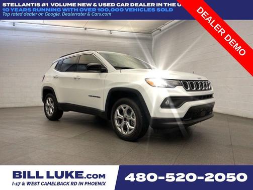 Bright White Clearcoat 2026 Jeep Compass Latitude