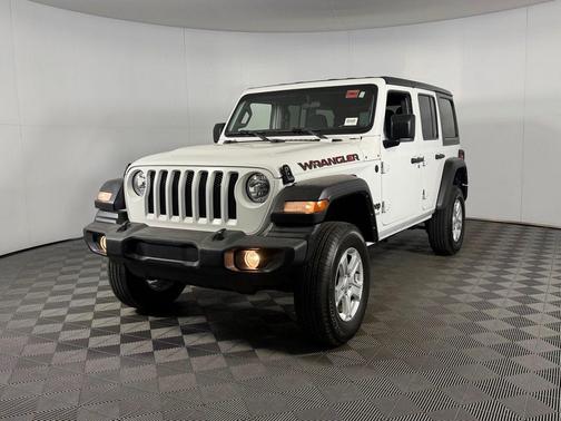 Bright White Clearcoat 2022 Jeep Wrangler Unlimited Sport