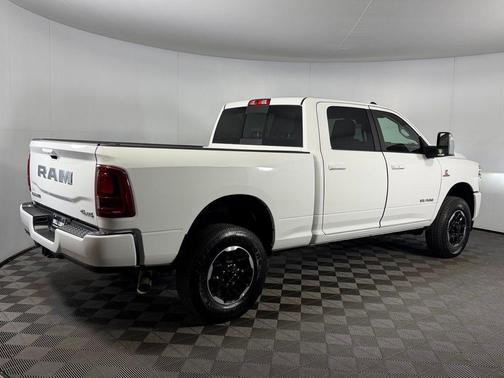 Bright White Clearcoat 2026 RAM 2500 Laramie Crew Cab 4x4 6'4' Box