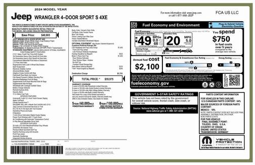 2024 Jeep Wrangler 4xe Sport S