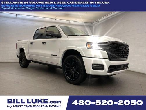 Bright White Clearcoat 2026 RAM 1500 Limited