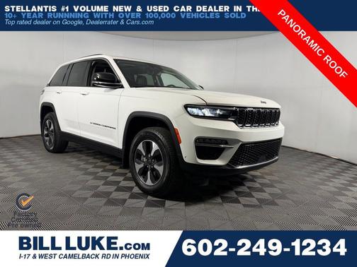 Bright White Clearcoat 2023 Jeep Grand Cherokee 4xe Base