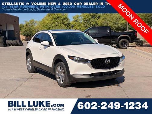 Snowflake White Pearl Mica 2022 Mazda CX-30 2.5 S Preferred Package