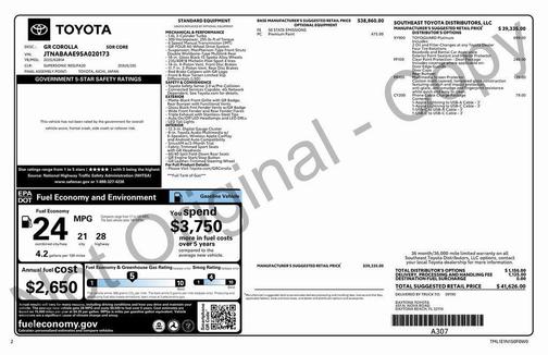 2025 Toyota GR Corolla Core