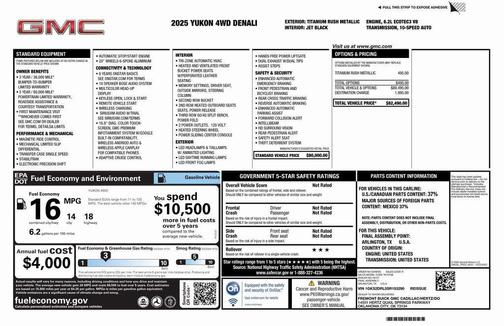 2025 GMC Yukon Denali