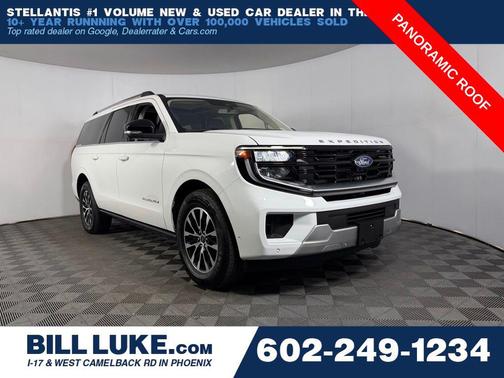 Oxford White 2025 Ford Expedition Max Platinum