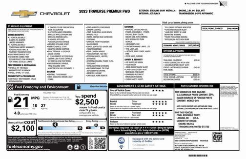 2023 Chevrolet Traverse Premier