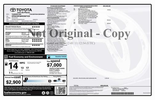 2021 Toyota Tundra 1794 Edition