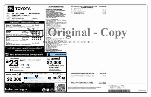 2025 Toyota Tacoma Limited