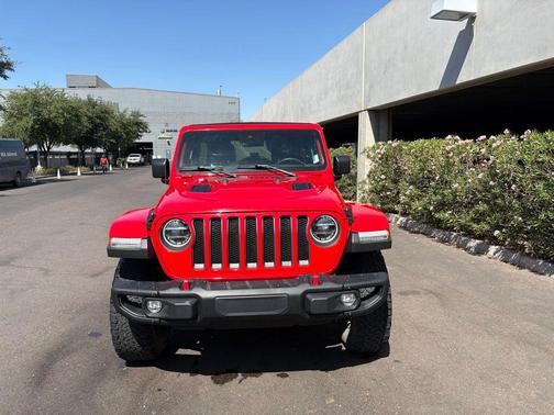 Firecracker Red Clearcoat 2022 Jeep Wrangler Unlimited Rubicon