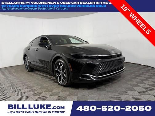 Black 2025 Toyota Crown XLE