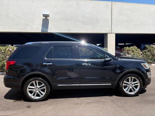 Shadow Black 2017 Ford Explorer Limited