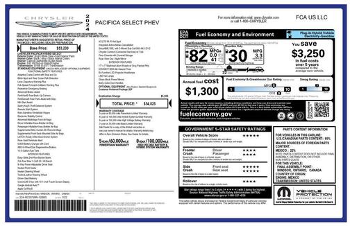 2024 Chrysler Pacifica Hybrid Select