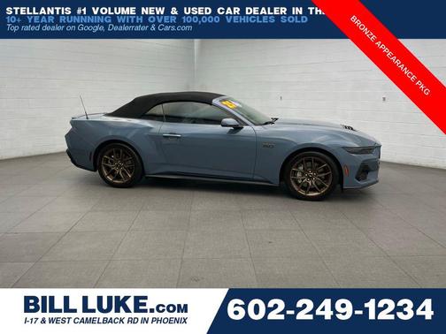 Vapor Blue Metallic 2025 Ford Mustang GT Premium