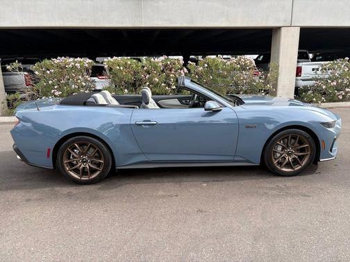 Vapor Blue Metallic 2025 Ford Mustang GT Premium