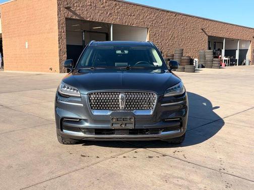 Flight Blue Metallic Clearcoat 2024 Lincoln Aviator Reserve AWD