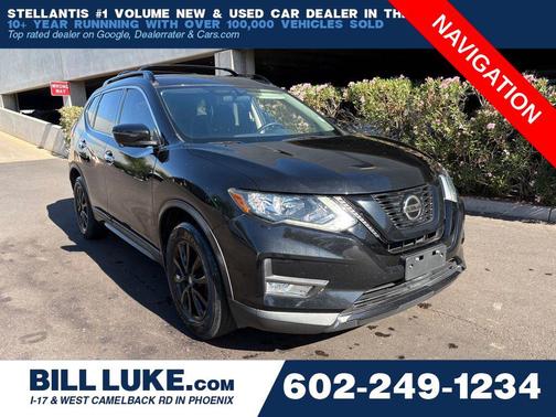 Magnetic Black 2018 Nissan Rogue SV