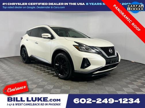 Pearl White 2024 Nissan Murano Platinum FWD
