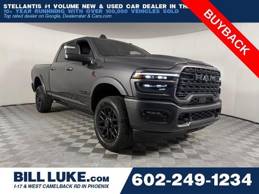 Granite Crystal Metallic Clearcoat 2025 RAM 2500 Limited Crew Cab 4x4 6'4' Box