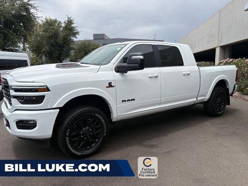 Bright White Clearcoat 2026 RAM 2500 Limited Mega Cab 4x4 6'4' Box