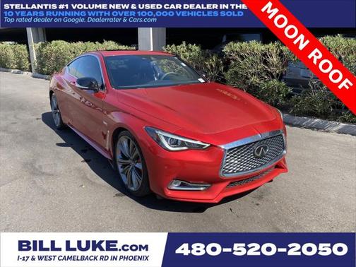 2019 INFINITI Q60 3.0t Red Sport 400